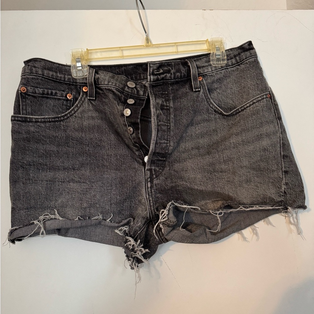 Levi’s Black Denim Shorts